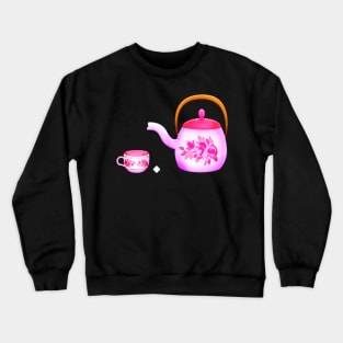 Merry Christmas Tea Time Crewneck Sweatshirt